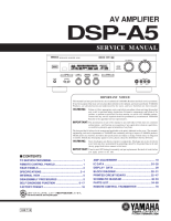 Yamaha DSP-A5 - Service Manual